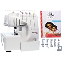 Gritzner 788 Overlock + libro (idioma español no garantizado)- 5 pies especiales y cubo de basura